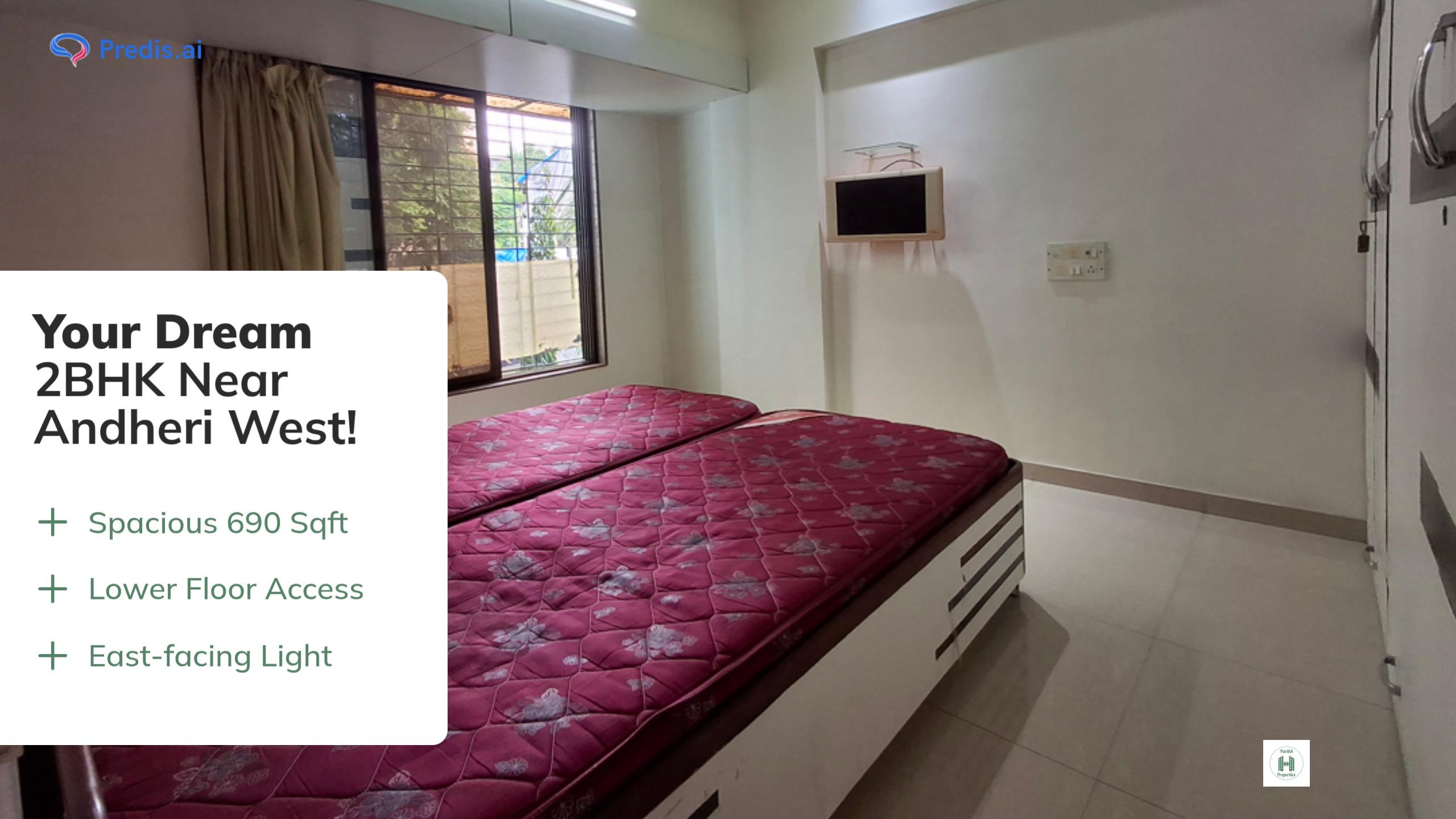 2BHK Flat for Sale in Andheri West